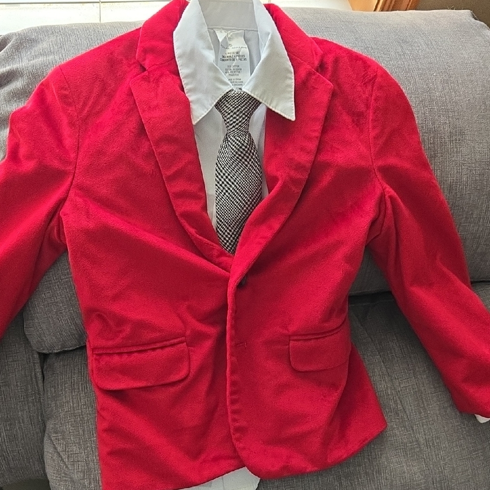 Nautica Vibrant Red Blazer